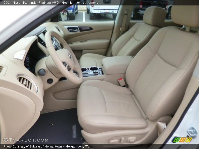 Moonlight White / Almond 2014 Nissan Pathfinder Platinum AWD