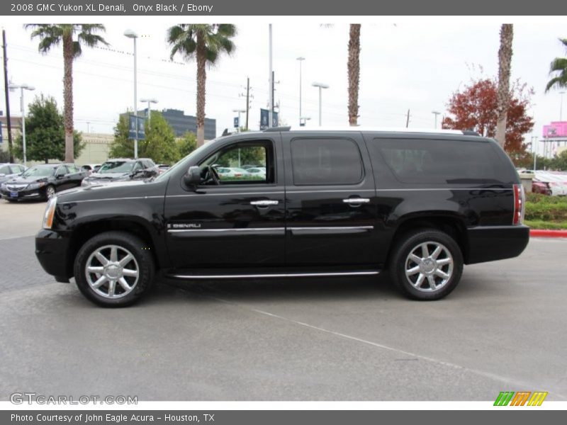 Onyx Black / Ebony 2008 GMC Yukon XL Denali