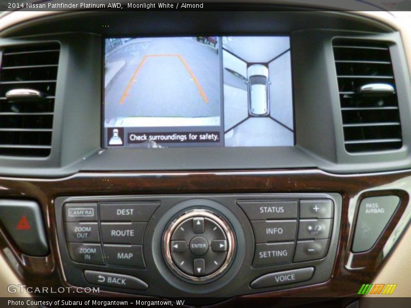 Moonlight White / Almond 2014 Nissan Pathfinder Platinum AWD