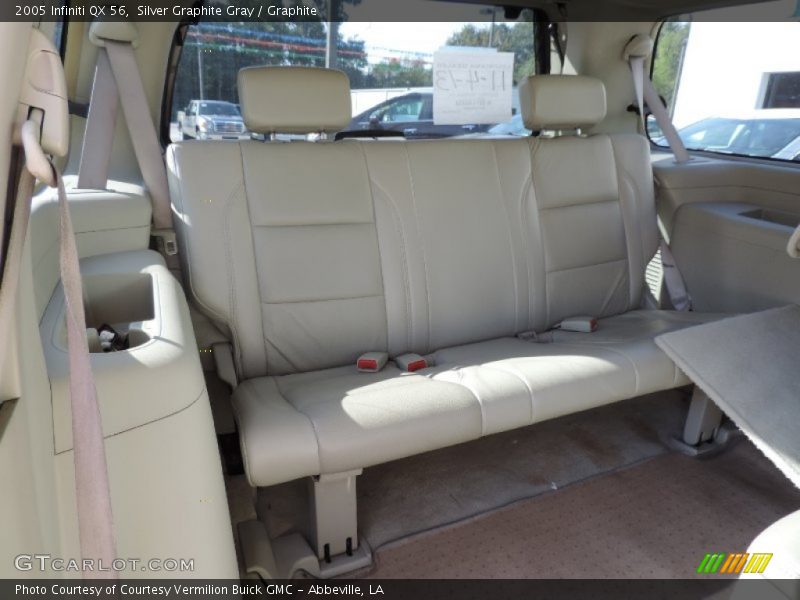 Silver Graphite Gray / Graphite 2005 Infiniti QX 56