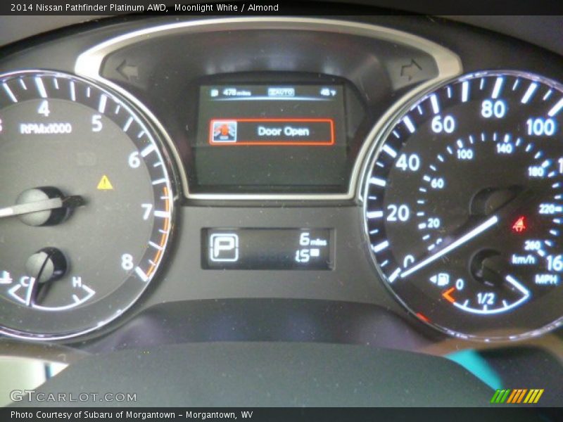 Moonlight White / Almond 2014 Nissan Pathfinder Platinum AWD