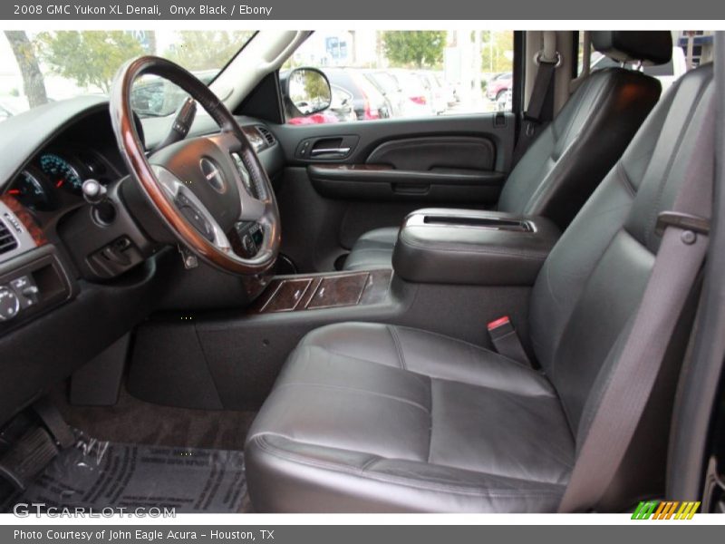 Onyx Black / Ebony 2008 GMC Yukon XL Denali