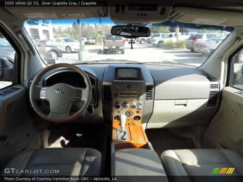 Silver Graphite Gray / Graphite 2005 Infiniti QX 56