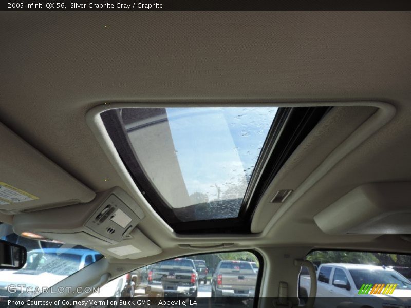 Silver Graphite Gray / Graphite 2005 Infiniti QX 56