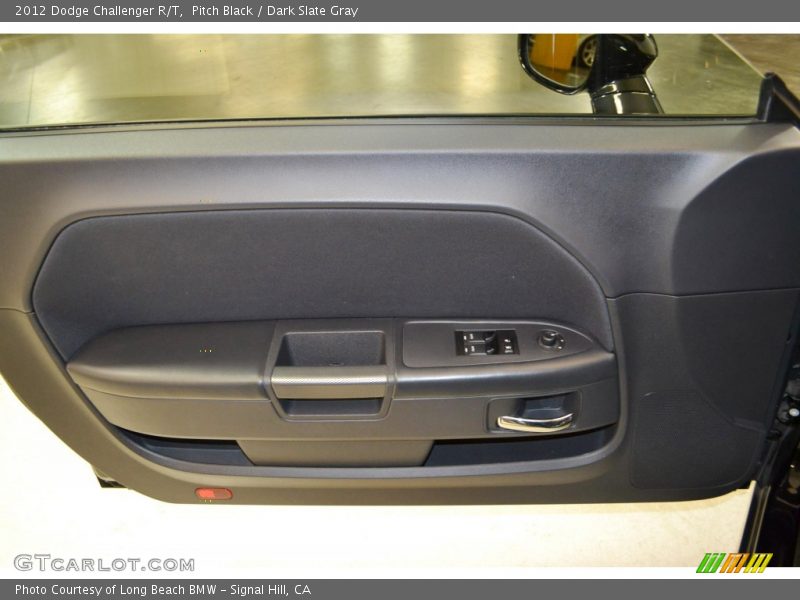 Pitch Black / Dark Slate Gray 2012 Dodge Challenger R/T