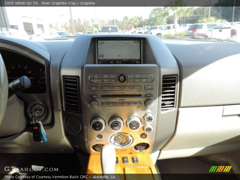 Silver Graphite Gray / Graphite 2005 Infiniti QX 56
