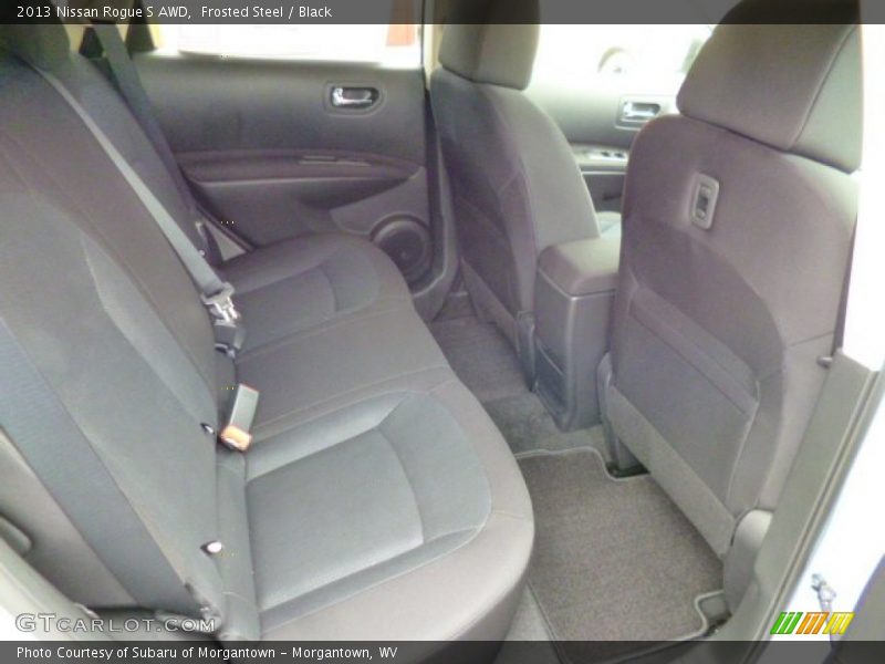 Frosted Steel / Black 2013 Nissan Rogue S AWD