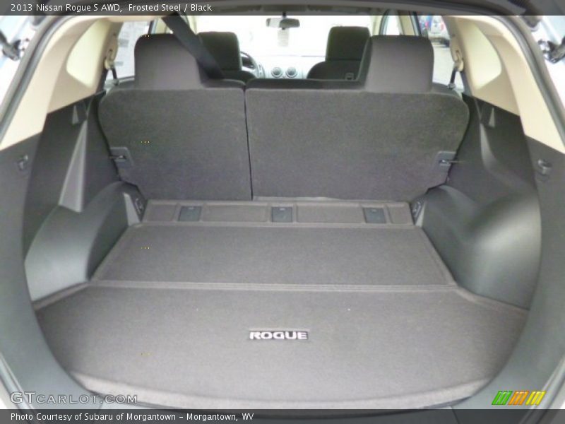 Frosted Steel / Black 2013 Nissan Rogue S AWD