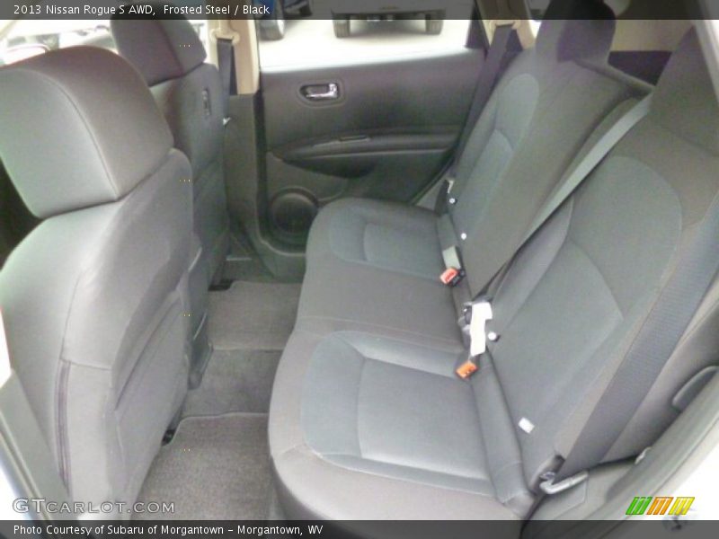 Frosted Steel / Black 2013 Nissan Rogue S AWD