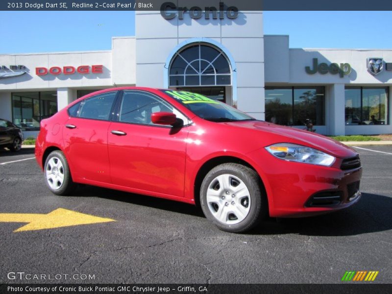 Redline 2-Coat Pearl / Black 2013 Dodge Dart SE