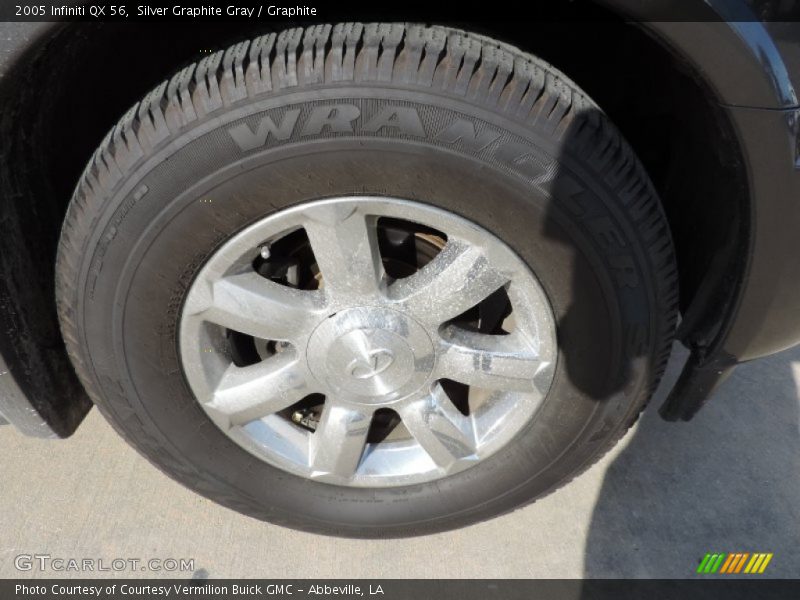 Silver Graphite Gray / Graphite 2005 Infiniti QX 56
