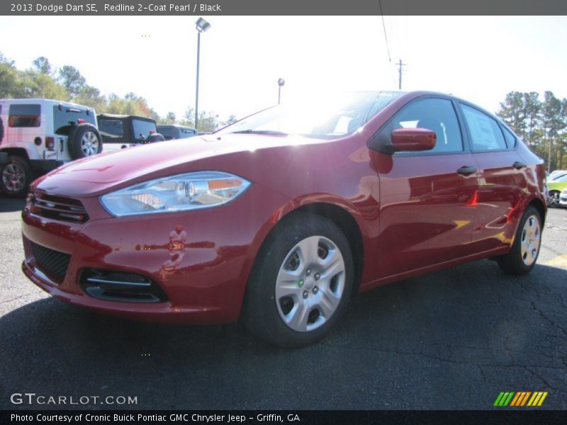 Redline 2-Coat Pearl / Black 2013 Dodge Dart SE