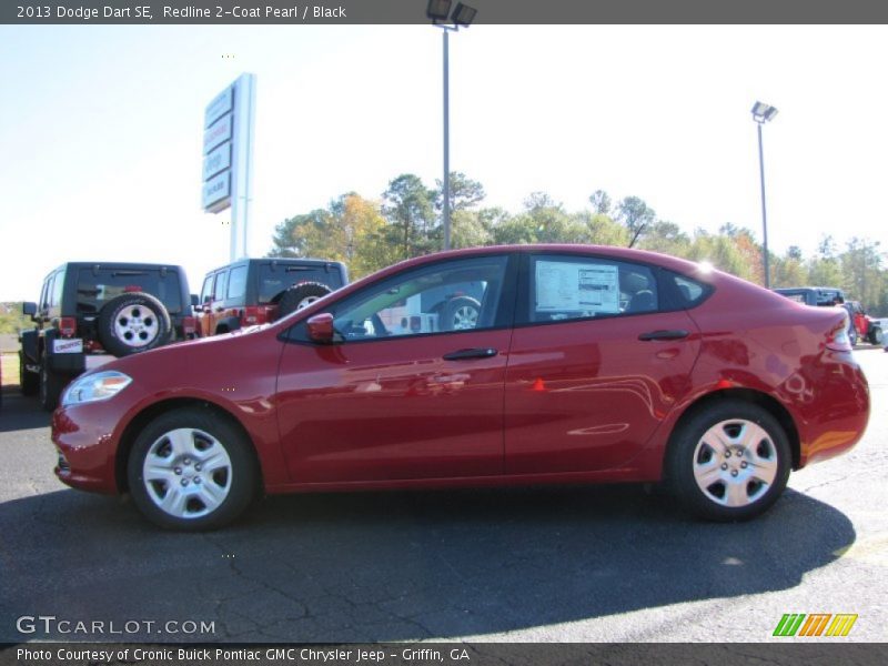 Redline 2-Coat Pearl / Black 2013 Dodge Dart SE