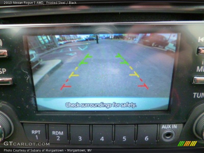 Frosted Steel / Black 2013 Nissan Rogue S AWD