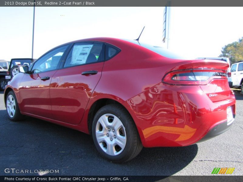 Redline 2-Coat Pearl / Black 2013 Dodge Dart SE