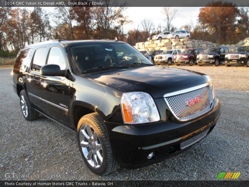 Onyx Black / Ebony 2014 GMC Yukon XL Denali AWD