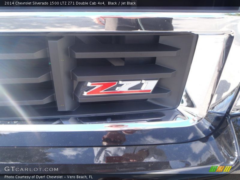 Black / Jet Black 2014 Chevrolet Silverado 1500 LTZ Z71 Double Cab 4x4