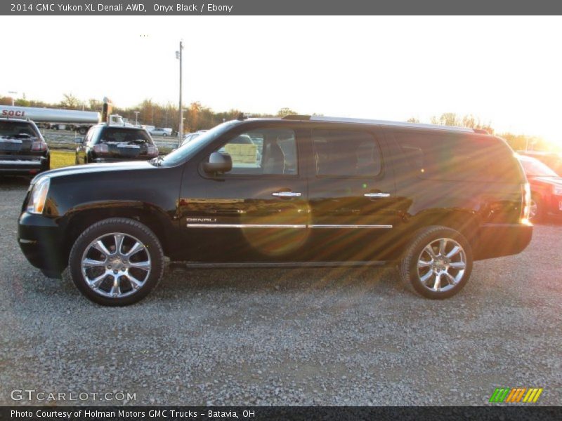 Onyx Black / Ebony 2014 GMC Yukon XL Denali AWD