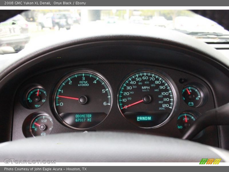 Onyx Black / Ebony 2008 GMC Yukon XL Denali