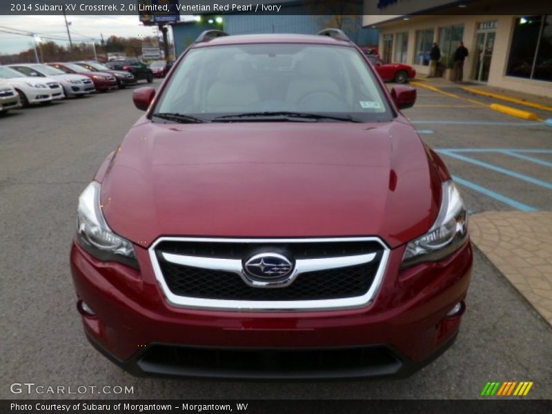 Venetian Red Pearl / Ivory 2014 Subaru XV Crosstrek 2.0i Limited
