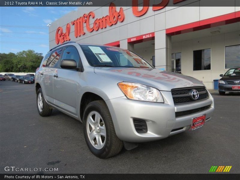 Classic Silver Metallic / Ash 2012 Toyota RAV4 I4