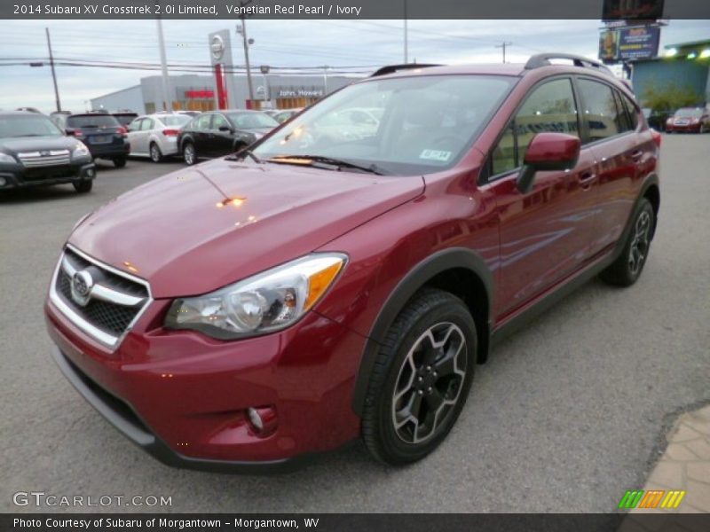 Venetian Red Pearl / Ivory 2014 Subaru XV Crosstrek 2.0i Limited