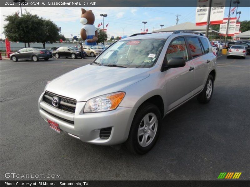 Classic Silver Metallic / Ash 2012 Toyota RAV4 I4