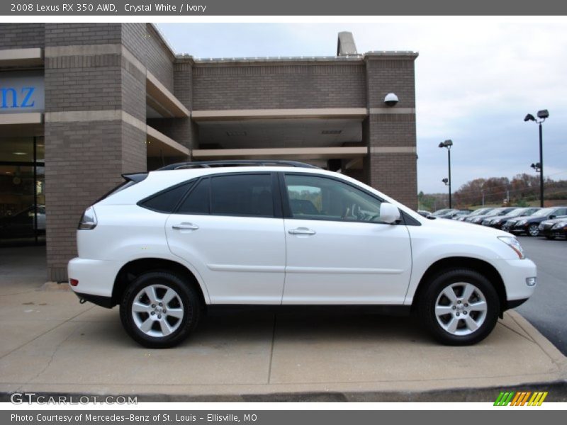 Crystal White / Ivory 2008 Lexus RX 350 AWD