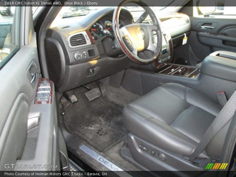 Onyx Black / Ebony 2014 GMC Yukon XL Denali AWD