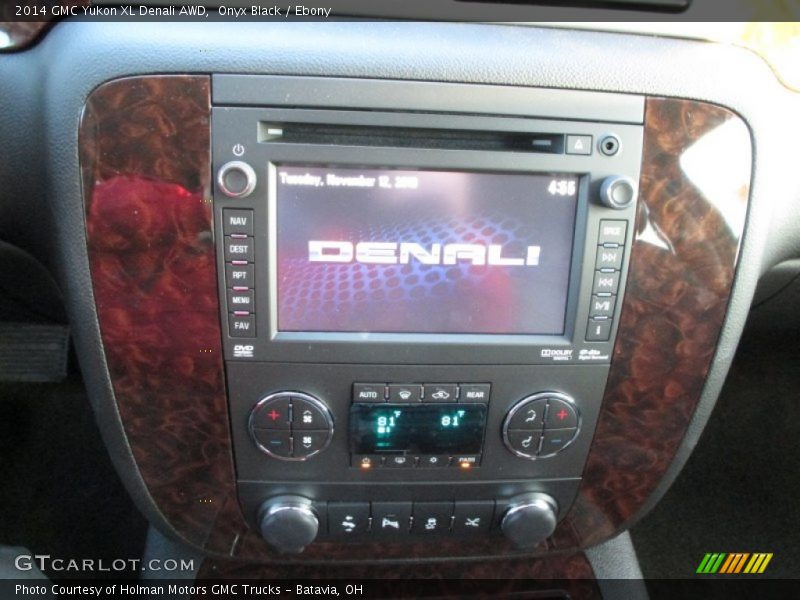 Onyx Black / Ebony 2014 GMC Yukon XL Denali AWD