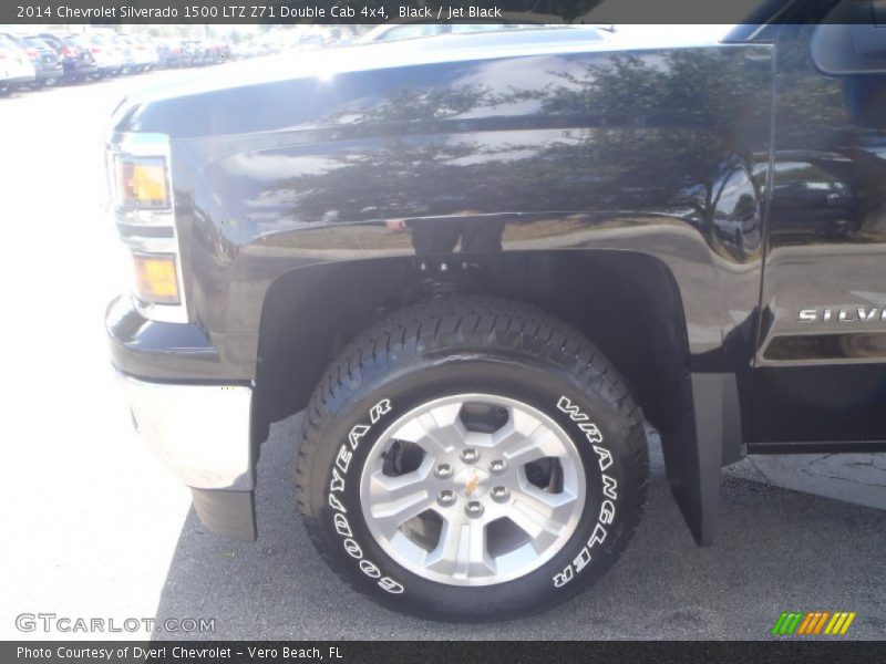 Black / Jet Black 2014 Chevrolet Silverado 1500 LTZ Z71 Double Cab 4x4