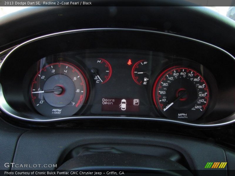 Redline 2-Coat Pearl / Black 2013 Dodge Dart SE