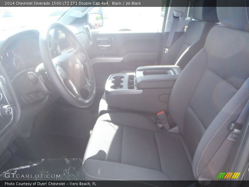 Black / Jet Black 2014 Chevrolet Silverado 1500 LTZ Z71 Double Cab 4x4