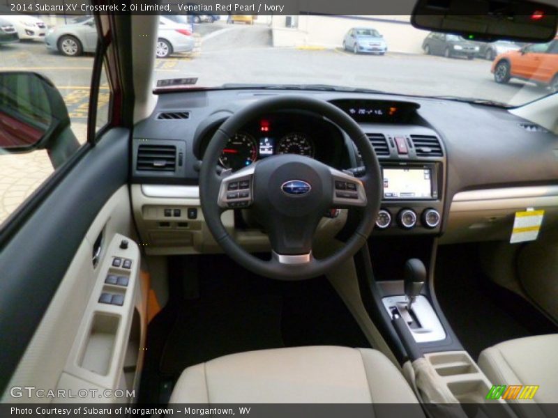 Venetian Red Pearl / Ivory 2014 Subaru XV Crosstrek 2.0i Limited