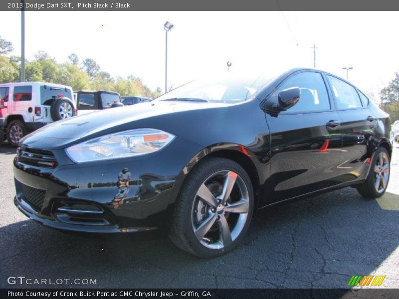 Pitch Black / Black 2013 Dodge Dart SXT