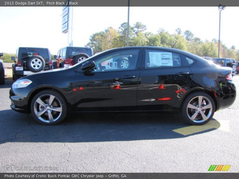 Pitch Black / Black 2013 Dodge Dart SXT
