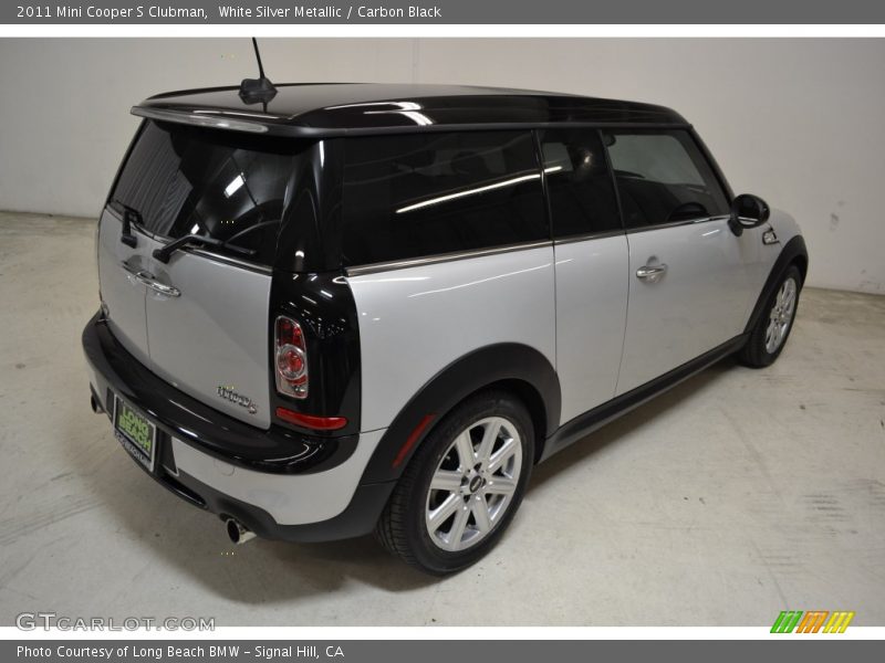 White Silver Metallic / Carbon Black 2011 Mini Cooper S Clubman