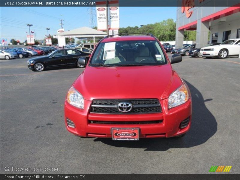 Barcelona Red Metallic / Ash 2012 Toyota RAV4 I4