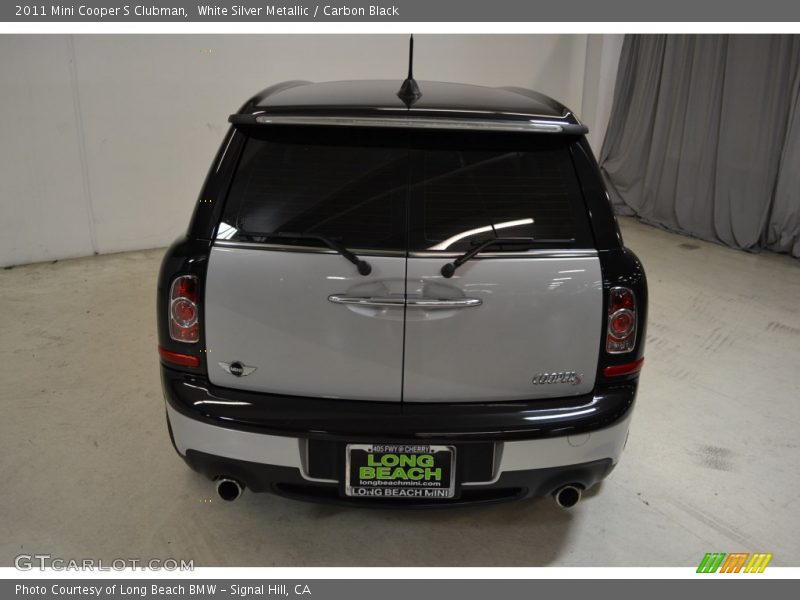 White Silver Metallic / Carbon Black 2011 Mini Cooper S Clubman