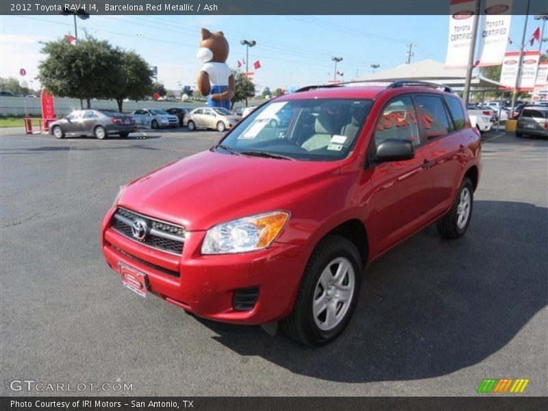Barcelona Red Metallic / Ash 2012 Toyota RAV4 I4