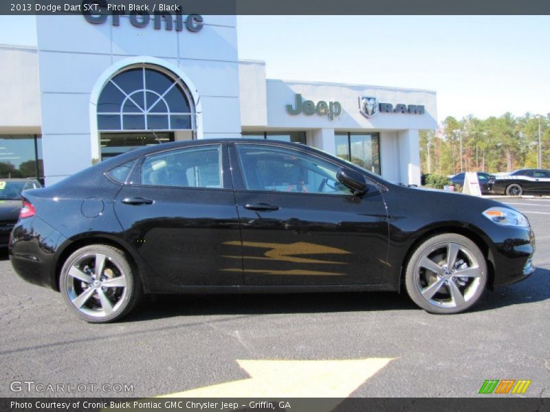 Pitch Black / Black 2013 Dodge Dart SXT
