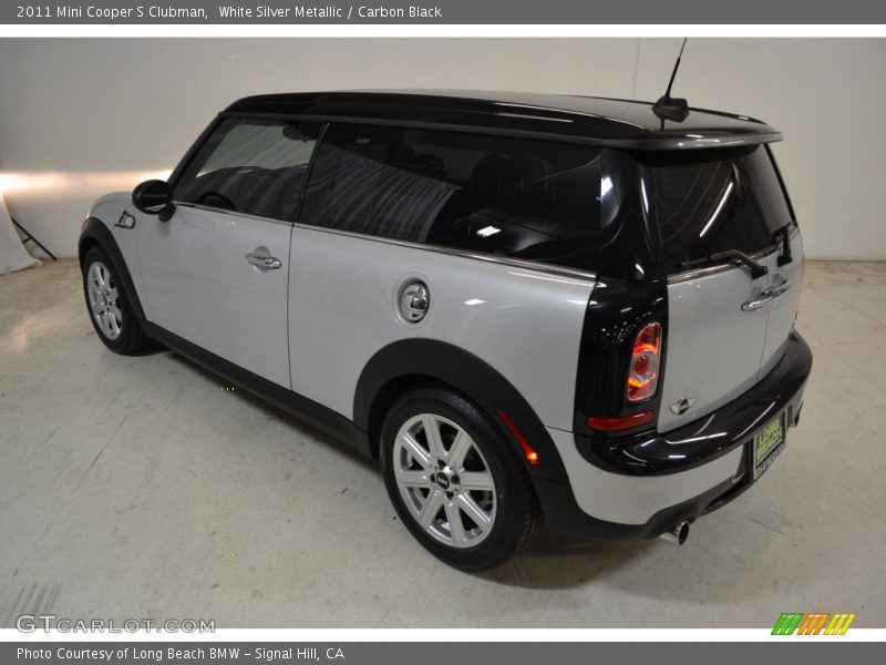 White Silver Metallic / Carbon Black 2011 Mini Cooper S Clubman