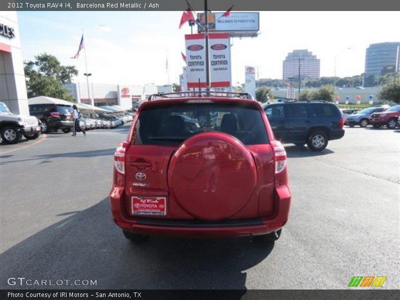 Barcelona Red Metallic / Ash 2012 Toyota RAV4 I4