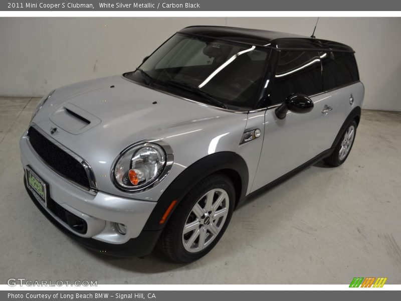 White Silver Metallic / Carbon Black 2011 Mini Cooper S Clubman