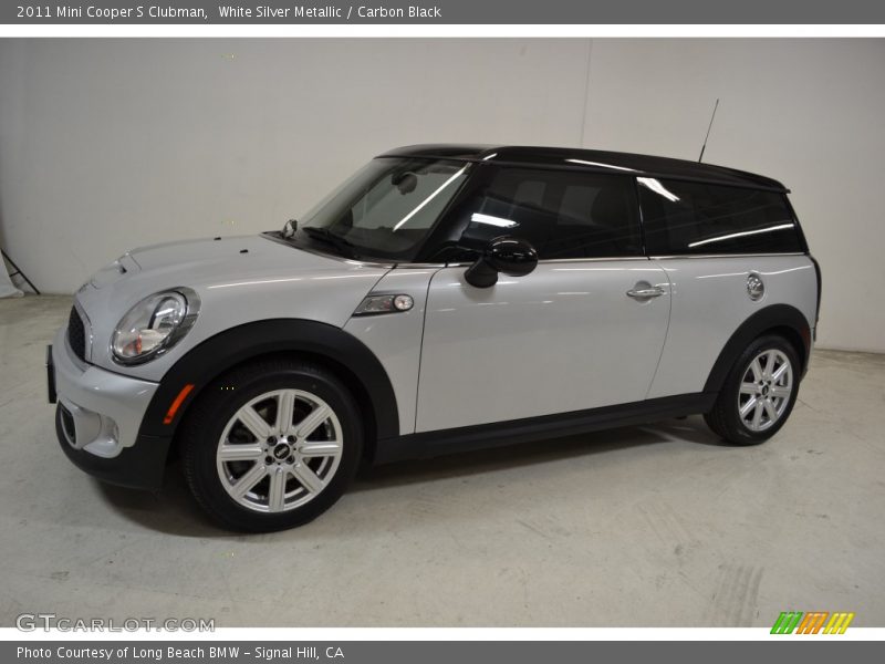 White Silver Metallic / Carbon Black 2011 Mini Cooper S Clubman