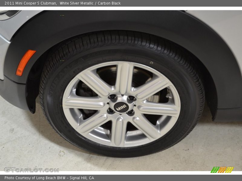 White Silver Metallic / Carbon Black 2011 Mini Cooper S Clubman