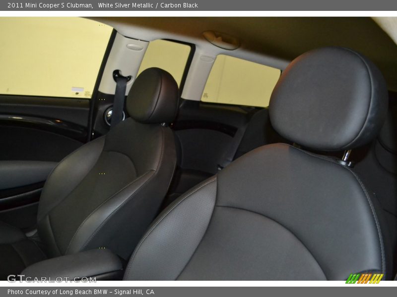White Silver Metallic / Carbon Black 2011 Mini Cooper S Clubman