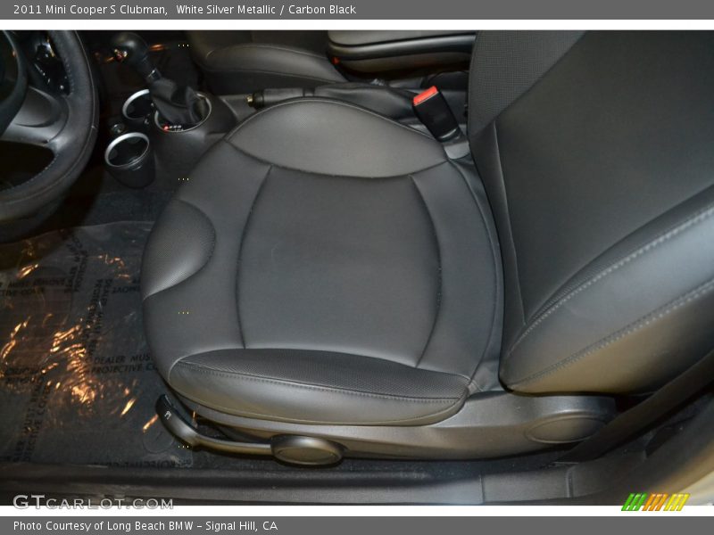White Silver Metallic / Carbon Black 2011 Mini Cooper S Clubman