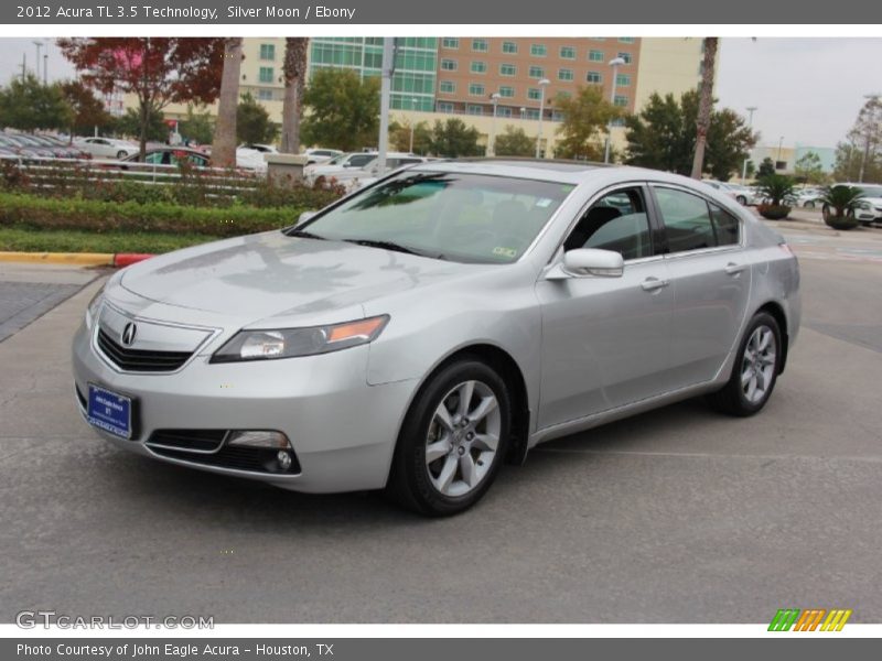 Silver Moon / Ebony 2012 Acura TL 3.5 Technology
