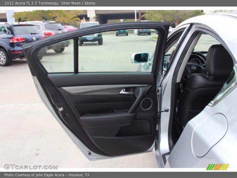 Silver Moon / Ebony 2012 Acura TL 3.5 Technology